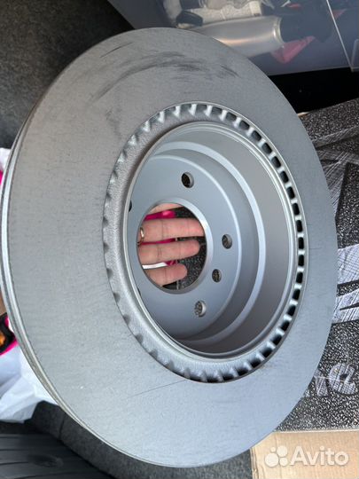 Задние тормозные диски на bmw f30