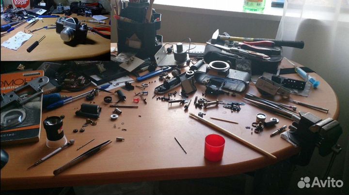 Ремонт и обслуживание плёночной фототехники