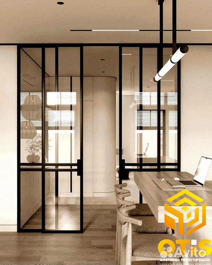 Перегородки/Для зонирования /Под ключ