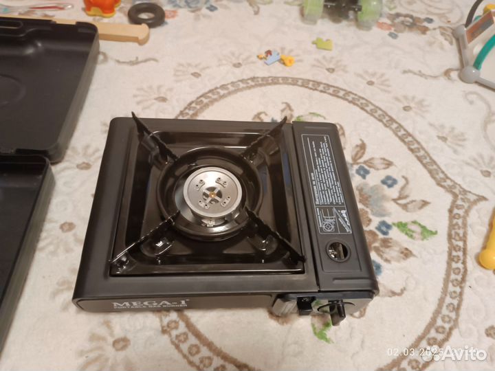Портативная газовая плита Mega-1