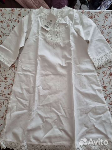 Крестильная рубашка 98