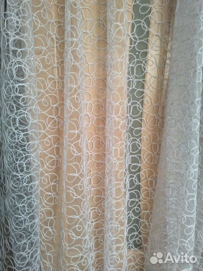 Тюль новый