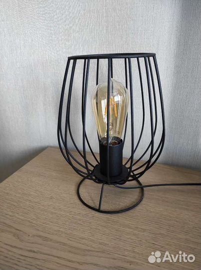 Светильник настольный лофт
