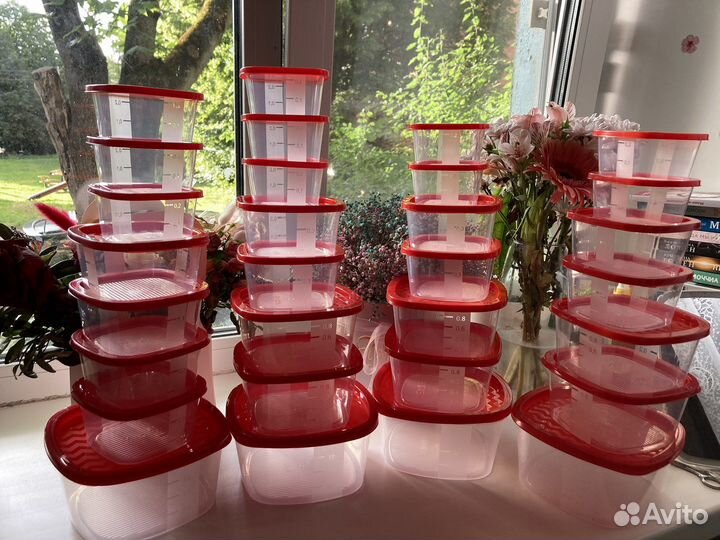 30 шт Пластиковые контейнеры для хранения еды