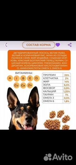 Сухой корм для собак