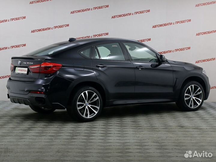BMW X6 3.0 AT, 2017, 125 214 км