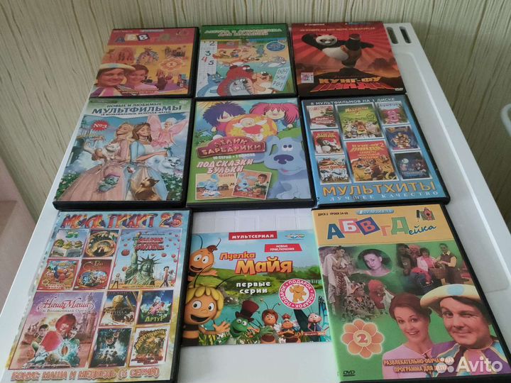 Dvd диски с мультфильмами