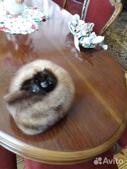 Норковая шапка