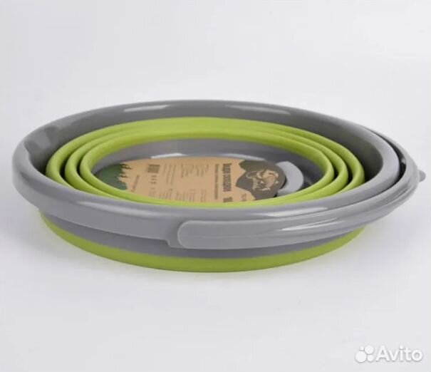 Ведро складное силиконовое 10л Tramp