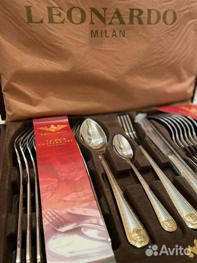 Набор столовых приборов новый