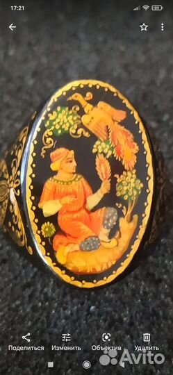 Перстень Палех ссср. Есть другие вещи в профиле