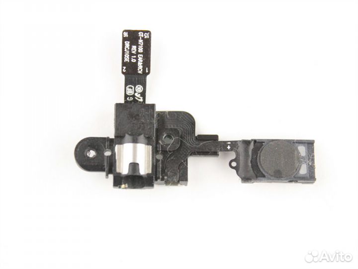 Шлейф Samsung N7100, Galaxy Note 2 с аудио разъёмо