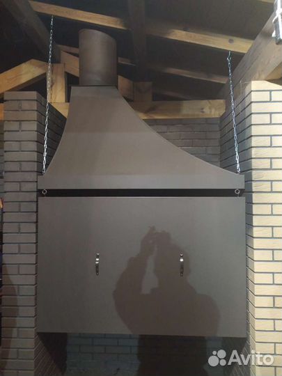 Вытяжные зонты, дымоходы, вытяжки