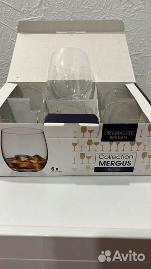 Бокалы для виски и коньяка