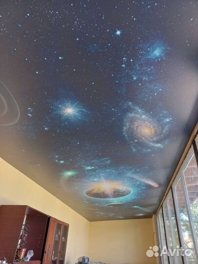 Натяжные потолки