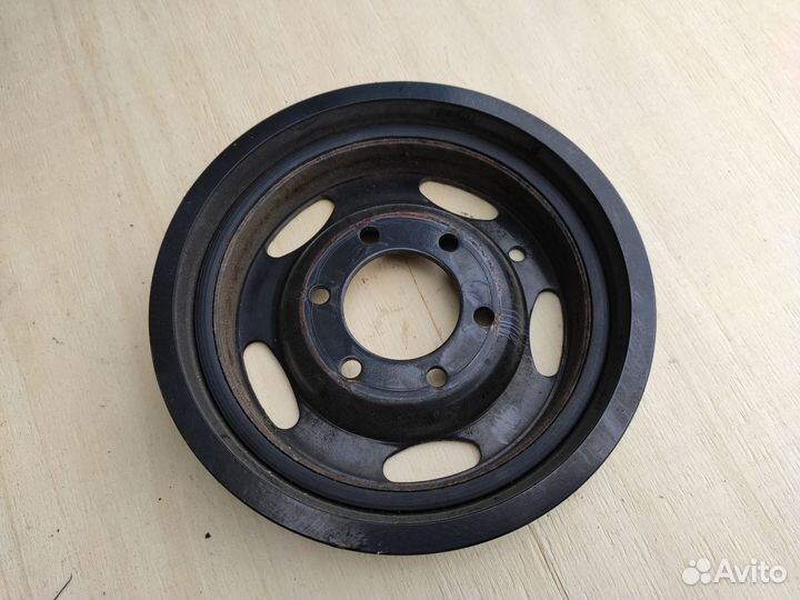 Шкив коленвала A12XER A14XER на Opel Corsa D