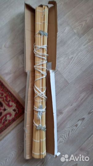 Штора циновка на окно