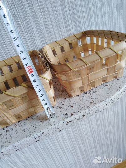 Корзиночки плетеные