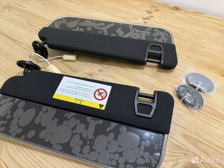 Противосолнечные козырьки Джили Монжаро рестайлинг