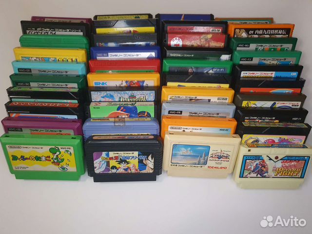 Оригинальные Картриджи famicom dendy, денди 40шт