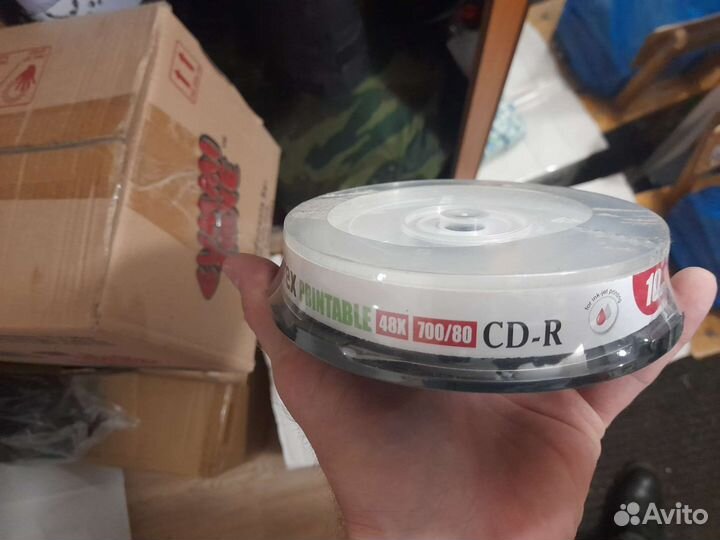 Диски CD чистые, болванки