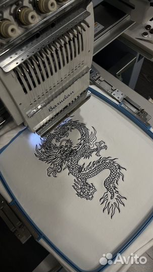 Машинная вышивка