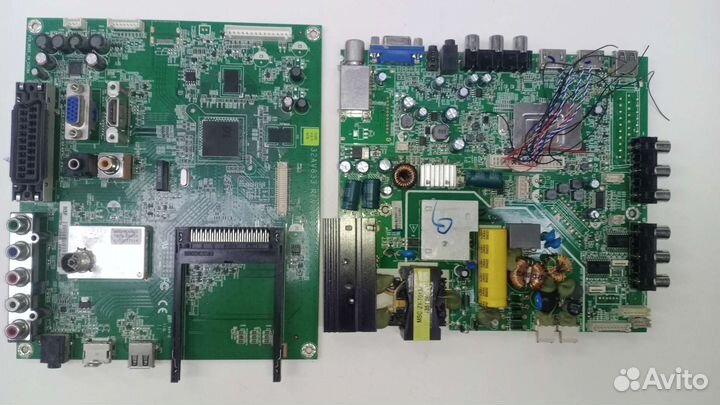 Материнские платы разных телевизоров