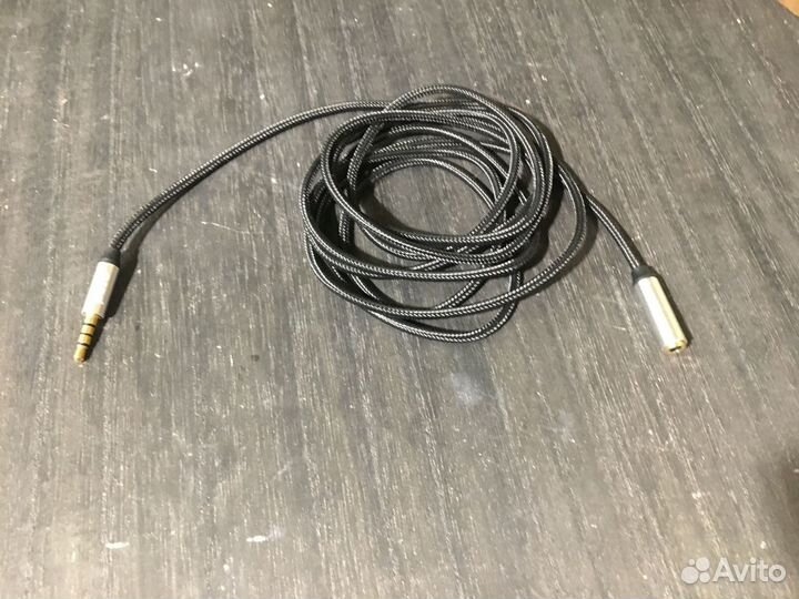 Кабель pero MC-03 Jack 3.5mm M-F 2m (prmc-032MB)