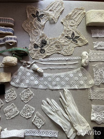 Тесьма, ленты, воротники, кружева СССР