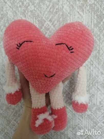 Сердечко, мягкая игрушка