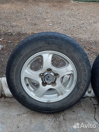 Литые диски r15 от Mitsubishi Pajero Mini