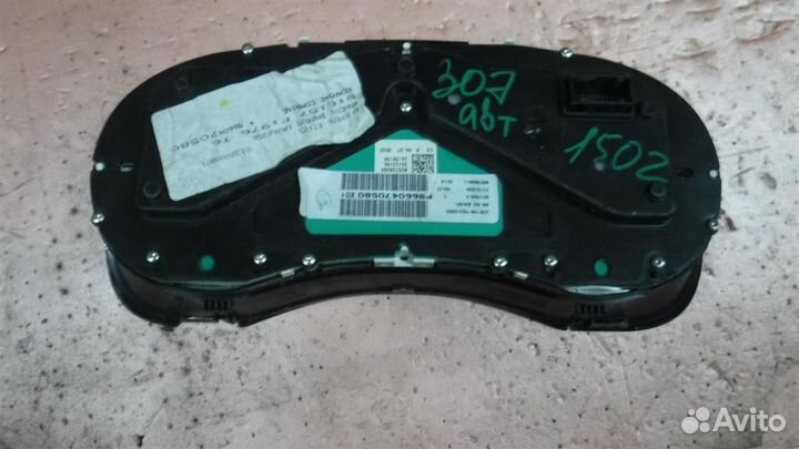 Панель приборов Peugeot 307 2001-2007