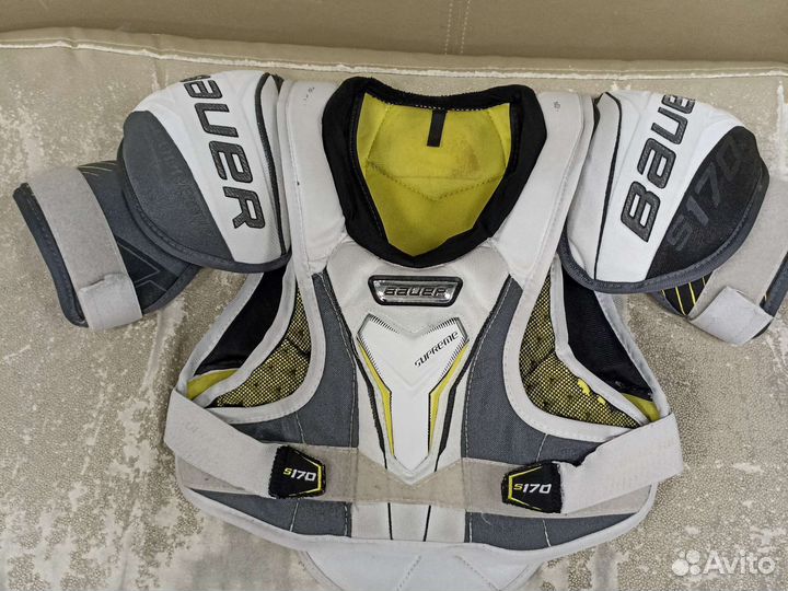 Нагрудник хоккейный bauer S170 jr L