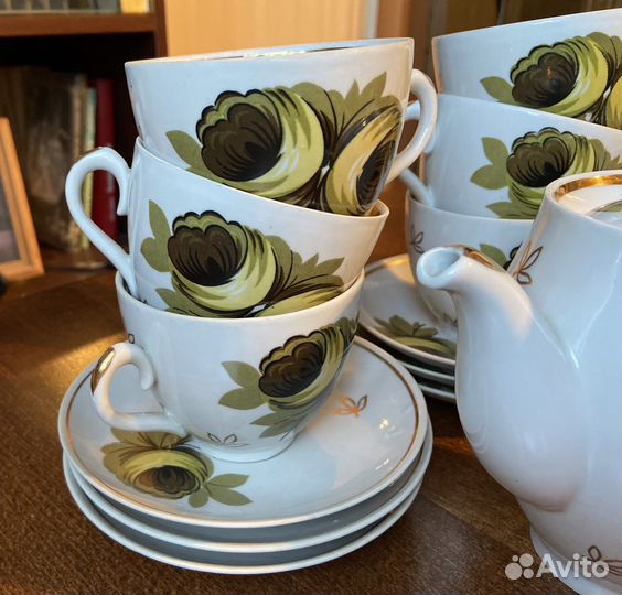 Сервиз чайный СССР винтаж