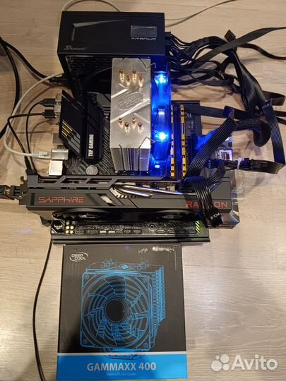 Ryzen 5 5500, Asus TUF gaming B550M-plus+16gb 3600