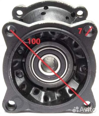 Задняя ступица Irbis TTR125/Wels/BSE (ступица зад)