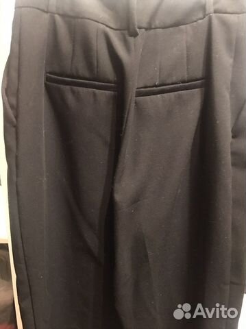 Брюки классические чёрные р-р48