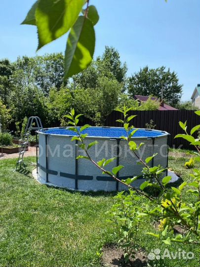 Каркасный бассейн 396х122