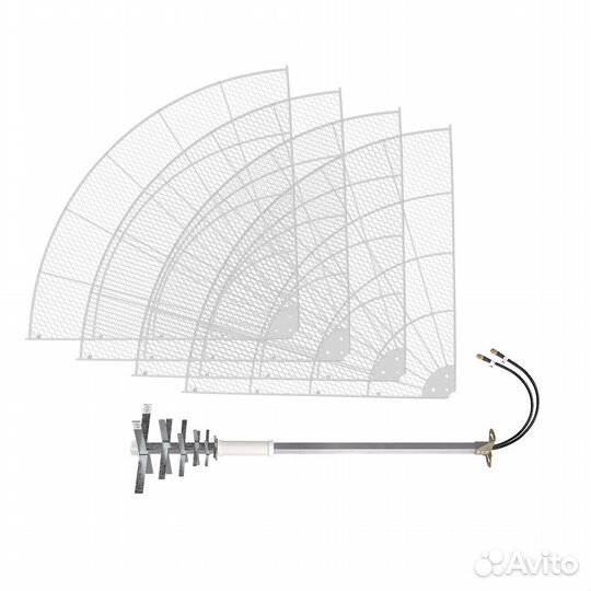 Wifi роутер 4g модем с антенной Крокс 27 дицебел