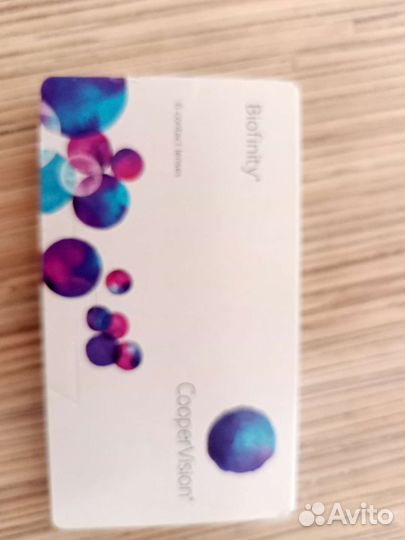 Линзы контактные мягкие biofinity copper vision