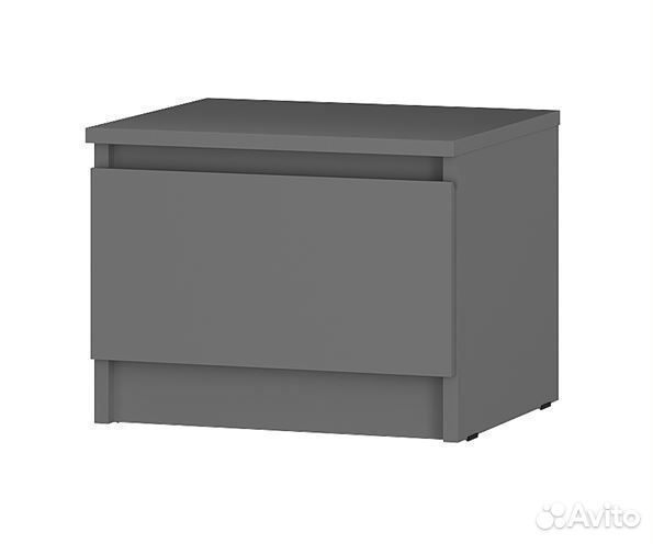 Тумба прикроватная с направляющими ящика шариковые