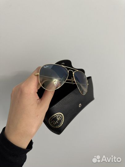 Солнцезащитные очки Ray Ban Aviator RB 3025 001/3F