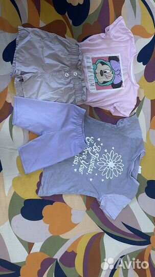 Вещи пакетом для девочки 116