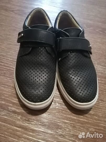 Туфли школьные кожаные 34