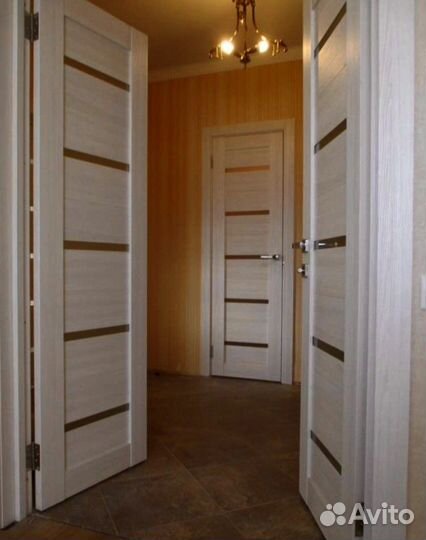 Двери межкомнатные капучино