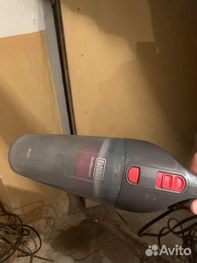 Автомобильный пылесос black decker