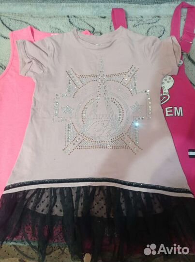 Вещи пакетом на девочку