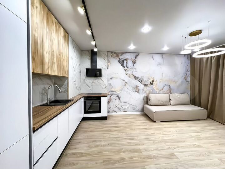 1-к. квартира, 51,9 м², 16/22 эт.