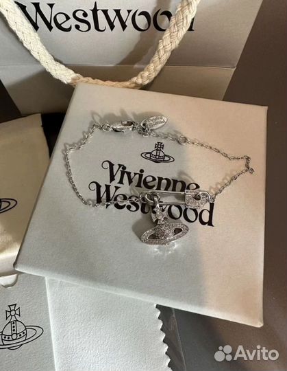 Серьги и браслет Vivienne Westwood