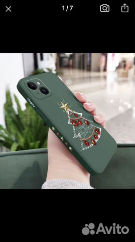 Чехол на iPhone 6s plus новогодний